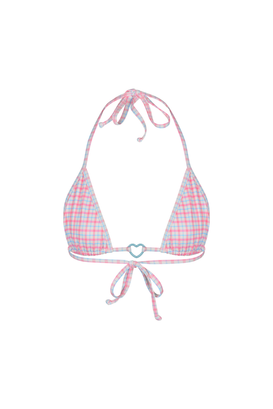 NEVA TOP PINK CHECKED