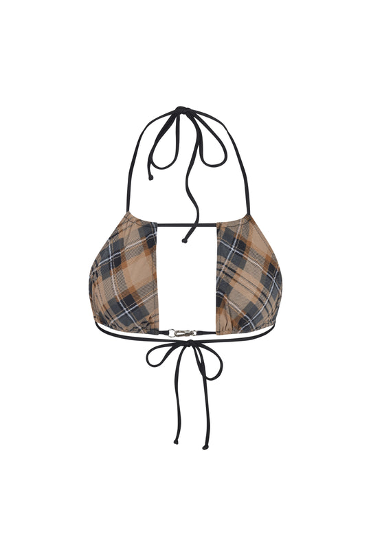 DEMI TOP CHECKED
