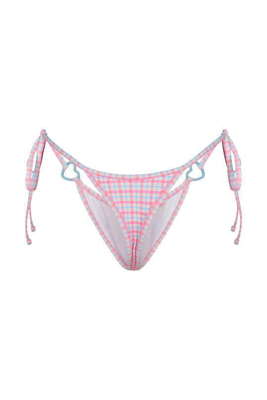 NEVA BOTTOM PINK CHECKED