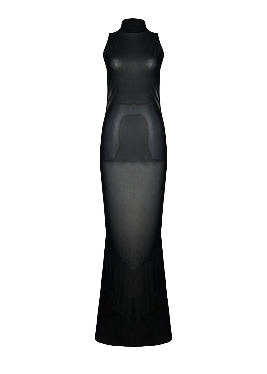 DONNIE DRESS BLACK - KISS'N'THRILL bikini, swimwear