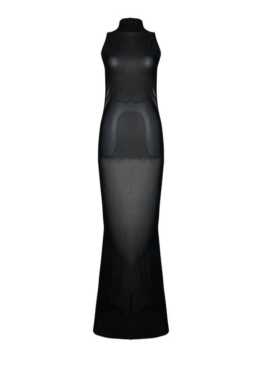 DONNIE DRESS BLACK - KISS'N'THRILL bikini, swimwear