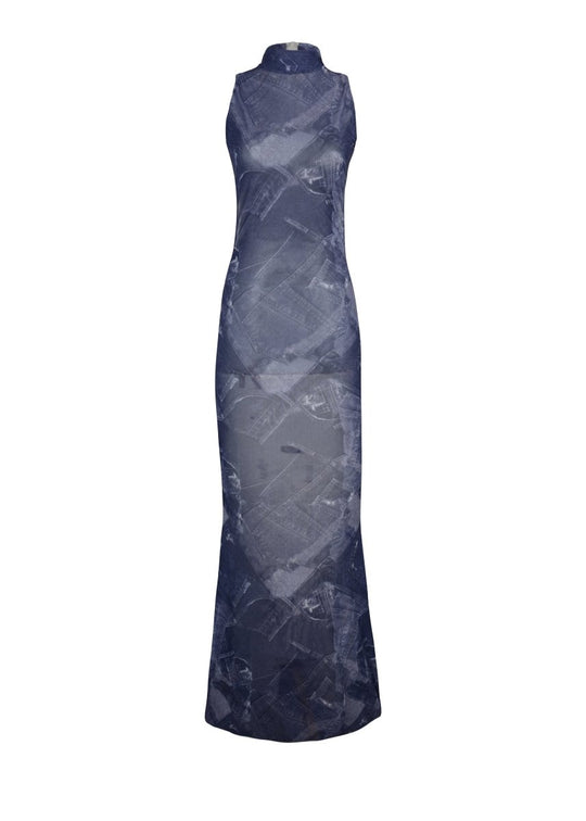 DONNIE DRESS DENIM - KISS'N'THRILL bikini, swimwear