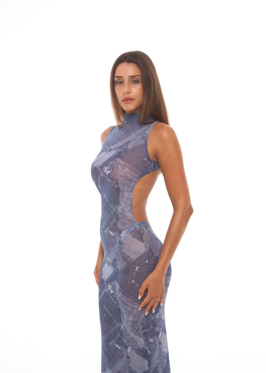 DONNIE DRESS DENIM - KISS'N'THRILL bikini, swimwear