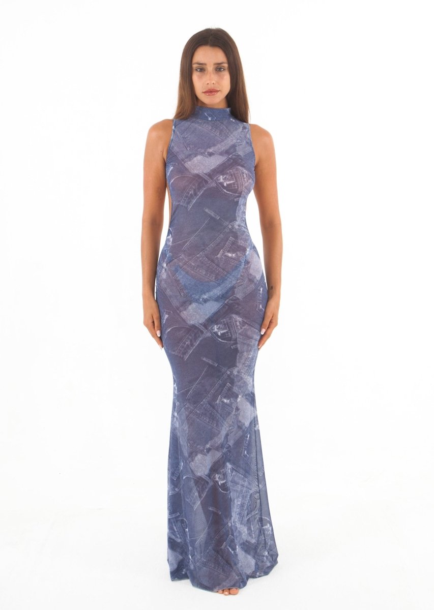 DONNIE DRESS DENIM - KISS'N'THRILL bikini, swimwear