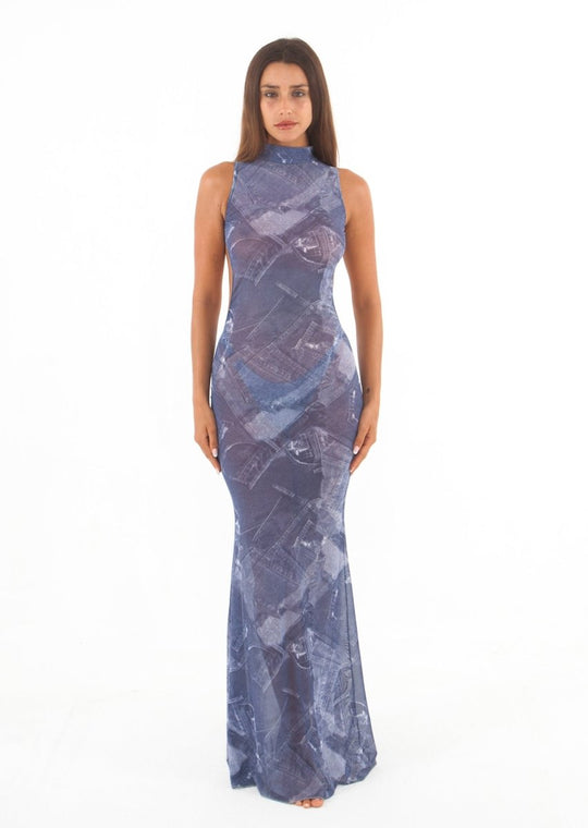 DONNIE DRESS DENIM - KISS'N'THRILL bikini, swimwear