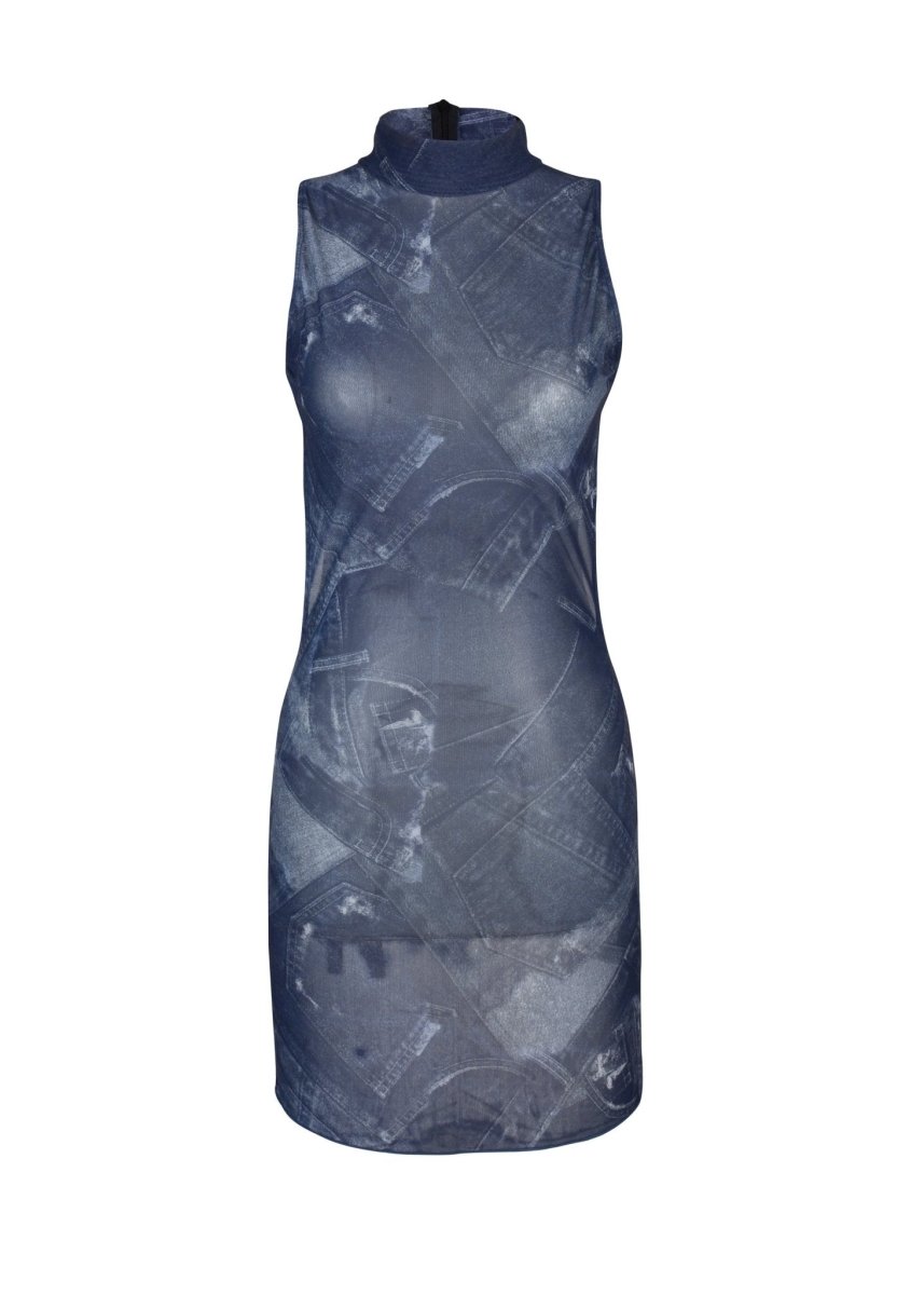 ELLA DRESS DENIM - KISS'N'THRILL