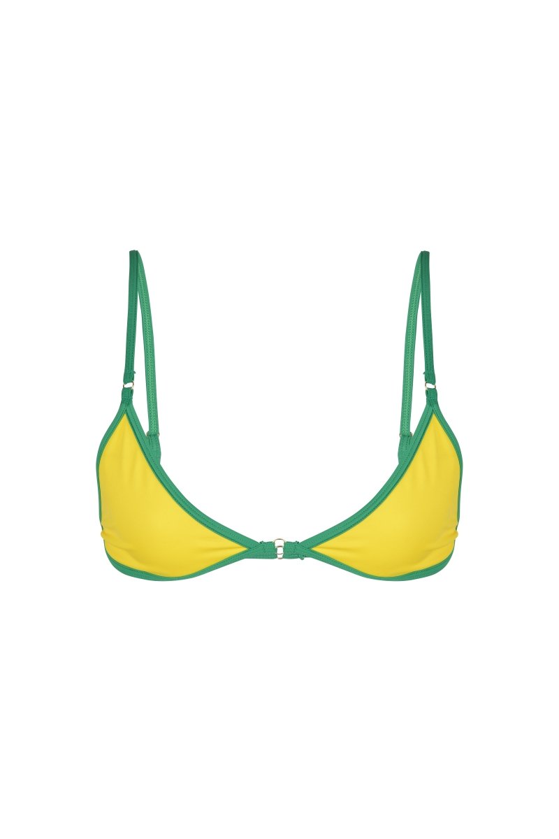 FRIDA TOP YELLOW - KISS'N'THRILL bikini, swimwear