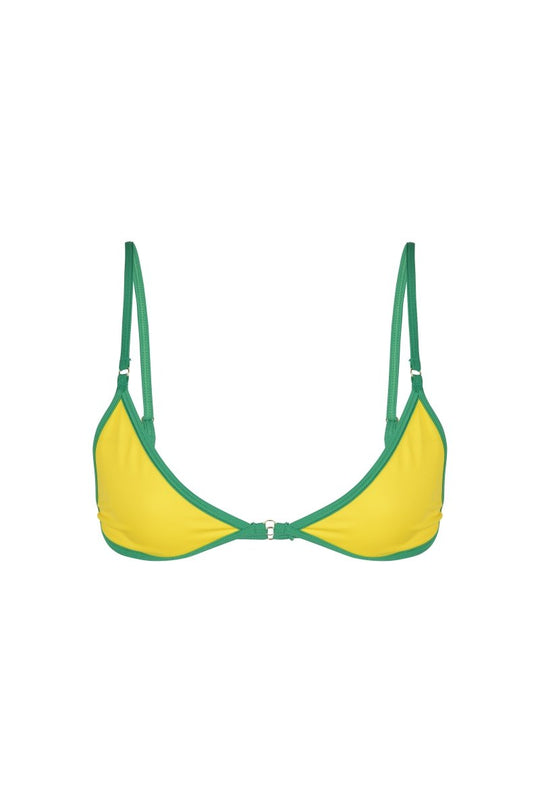 FRIDA TOP YELLOW - KISS'N'THRILL bikini, swimwear