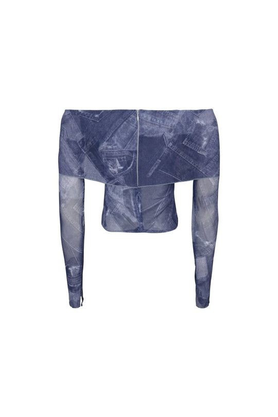 LOTTIE TOP DENIM - KISS'N'THRILL