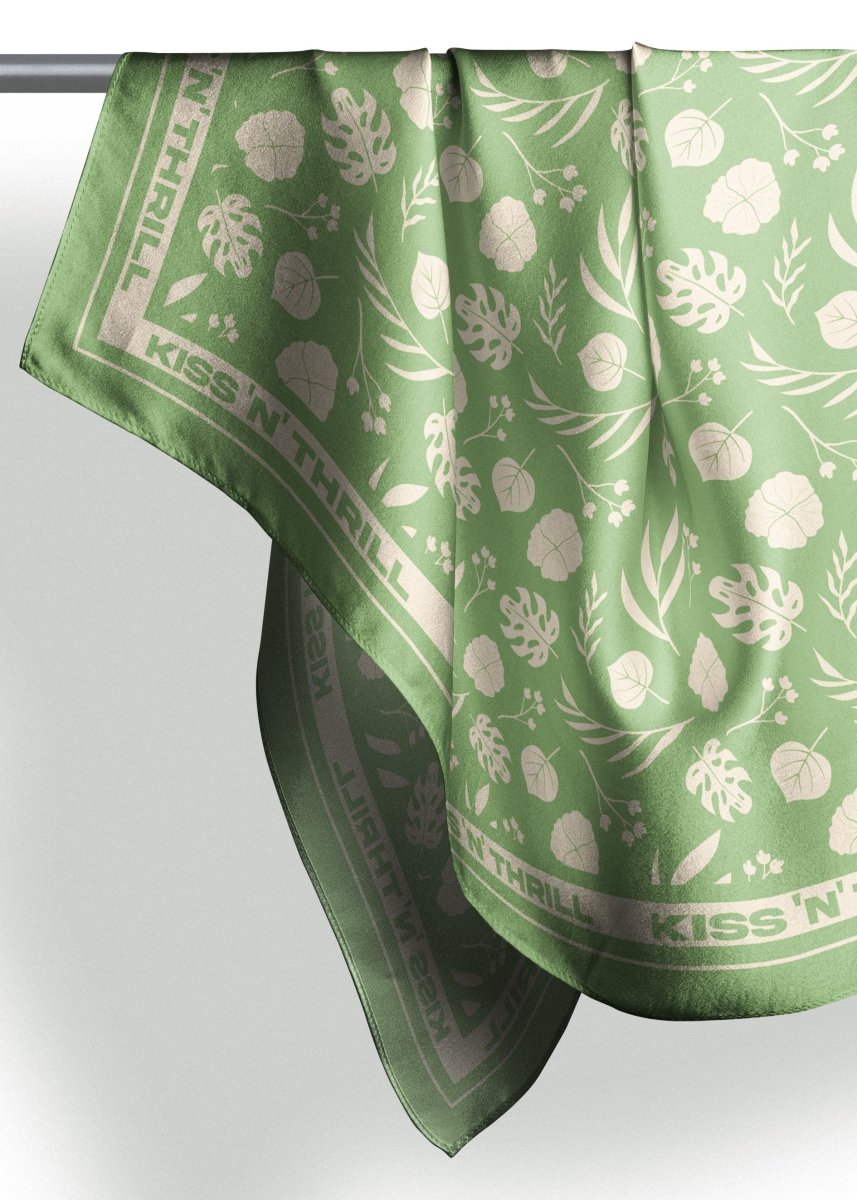 MULTIWAY SCARF GREEN - KISS'N'THRILL bikini, swimwear