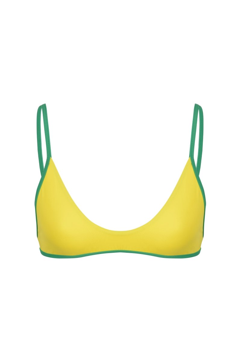 VENEDA TOP YELLOW - KISS'N'THRILL bikini, swimwear