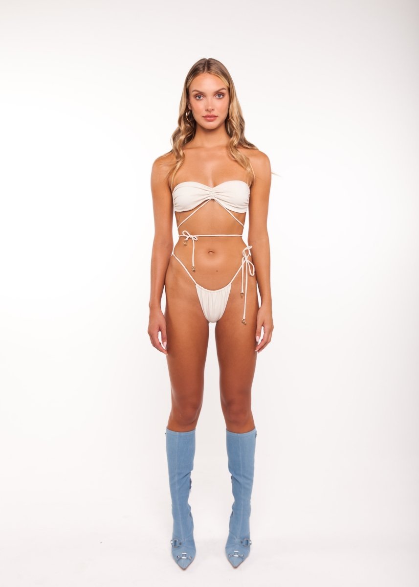 SONIA TOP CREAM - KISS'N'THRILL bikini, swimwear