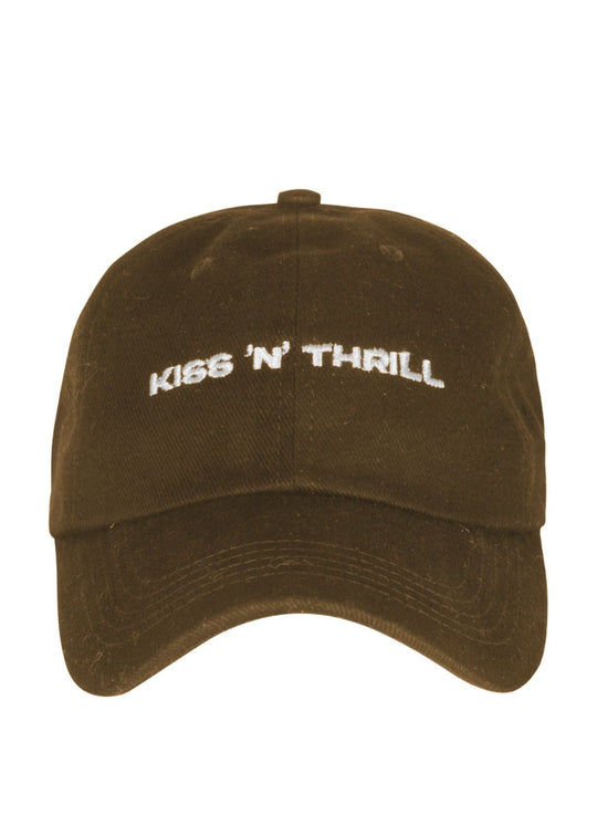 CASQUETTE LOGO MARRON