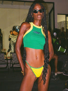 RACER LOGO TOP GREEN