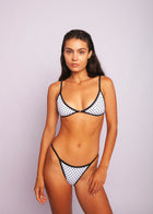 FRIDA TOP POLKA WHITE