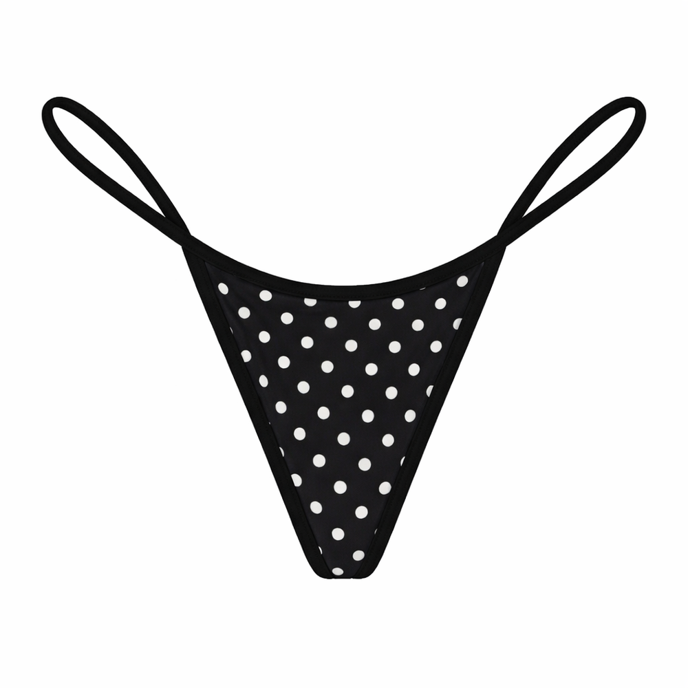 FRIDA BOTTOM POLKA BLACK