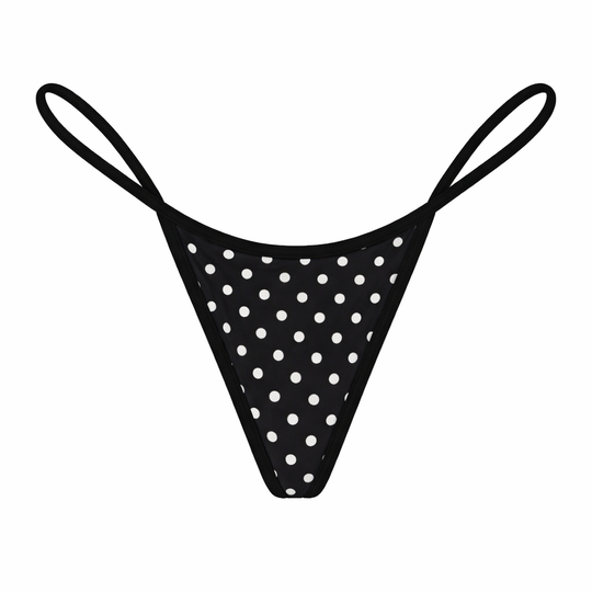 FRIDA BOTTOM POLKA BLACK