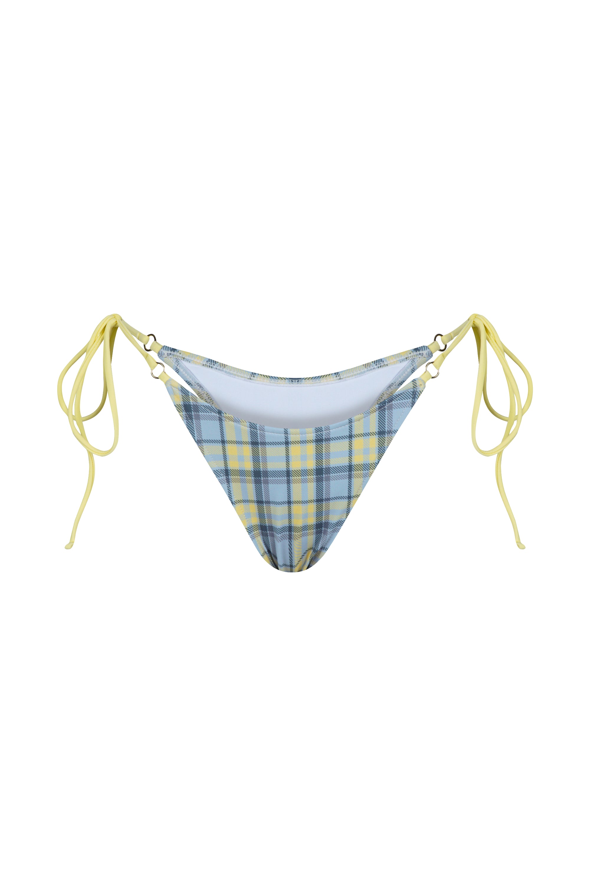 NAIIA BOTTOM CHECKED YELLOW