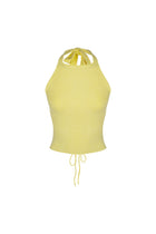 ANA KNIT TOP BUTTER YELLOW