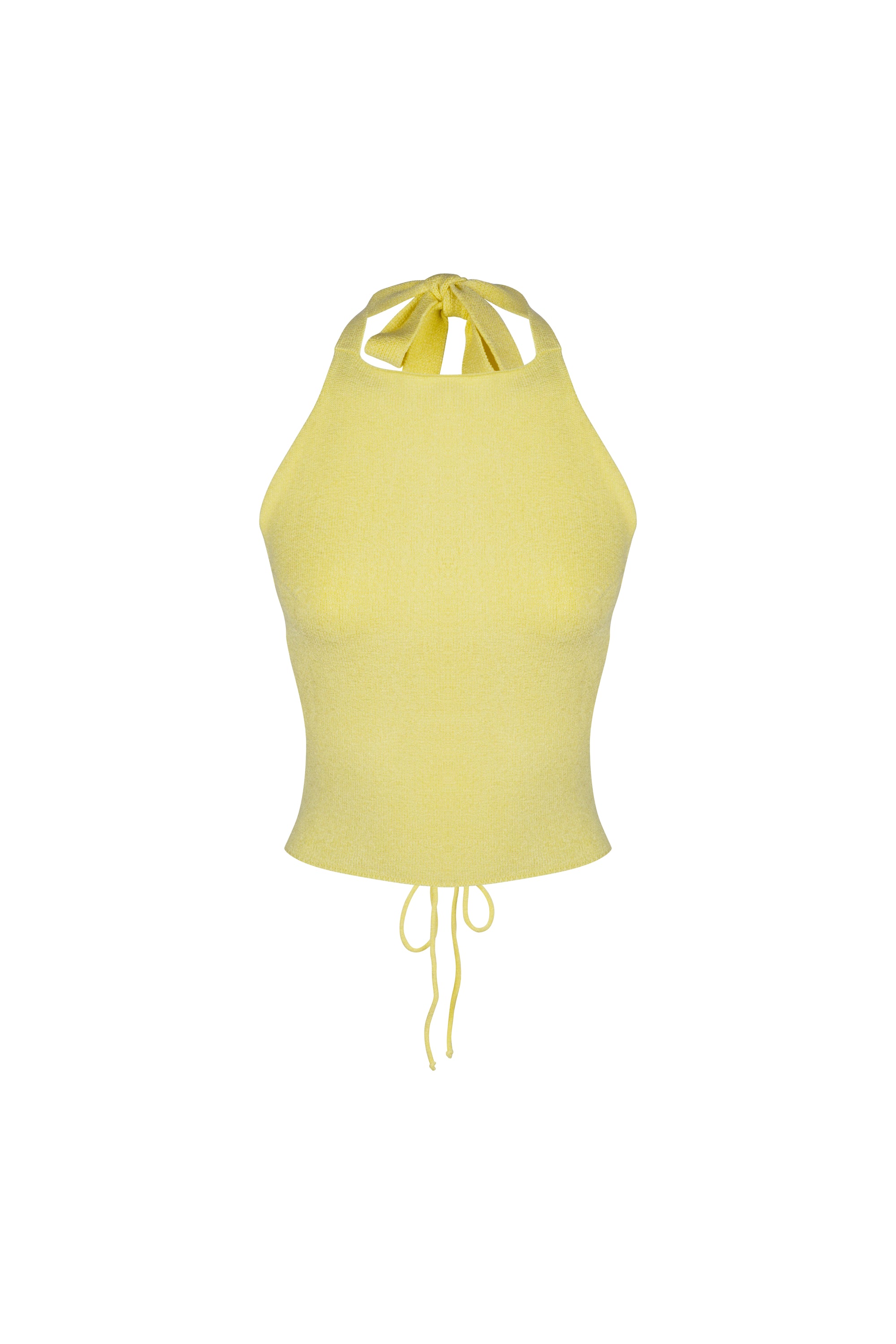 ANA KNIT TOP BUTTER YELLOW