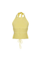 ANA KNIT TOP BUTTER YELLOW