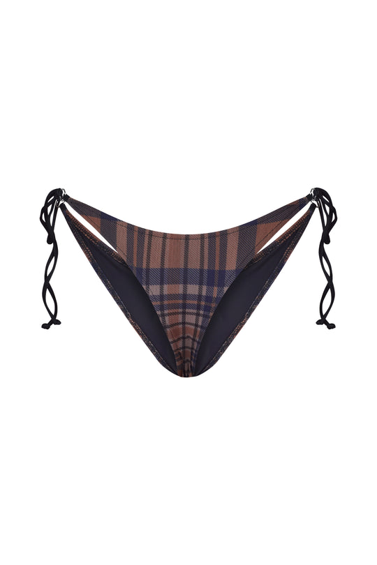 DEMI BOTTOM CHECKED BLUE