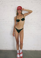 GAIA TOP SHINY BLACK