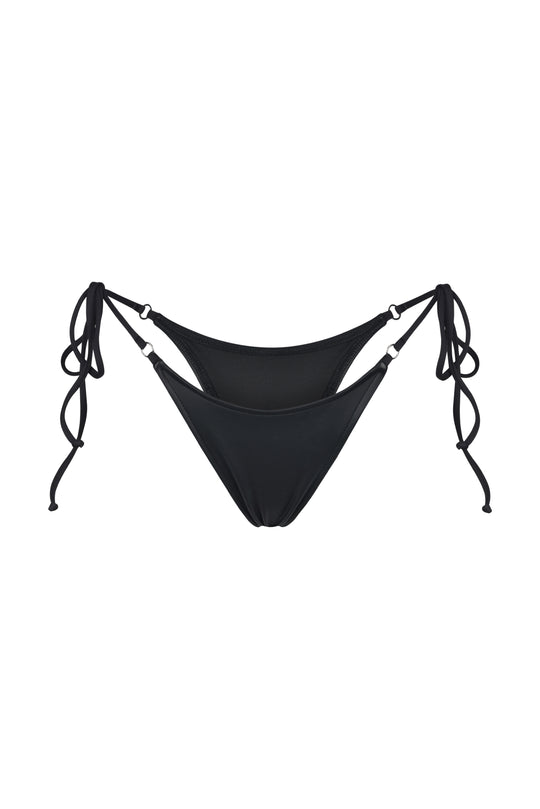 NAIIA BOTTOM LEATHER BLACK
