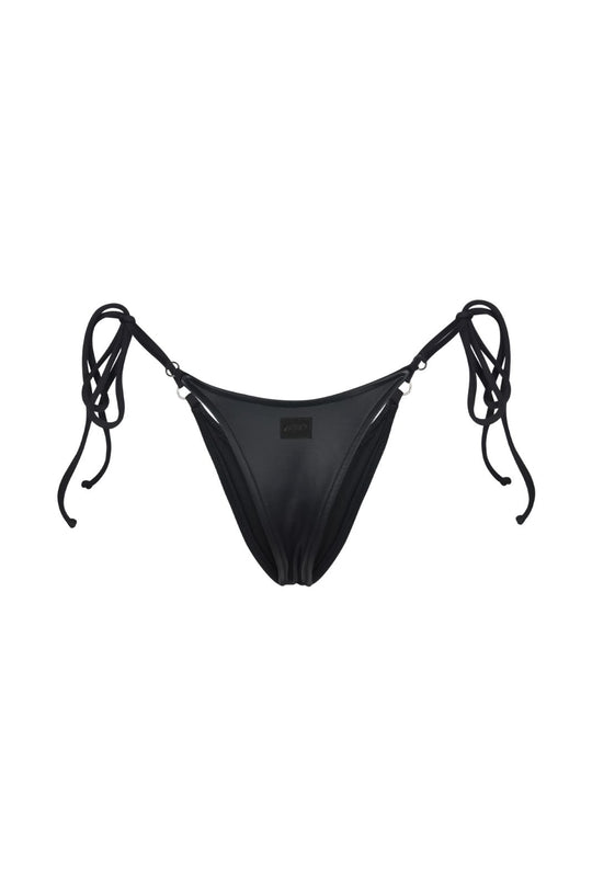 NAIIA BOTTOM LEATHER BLACK