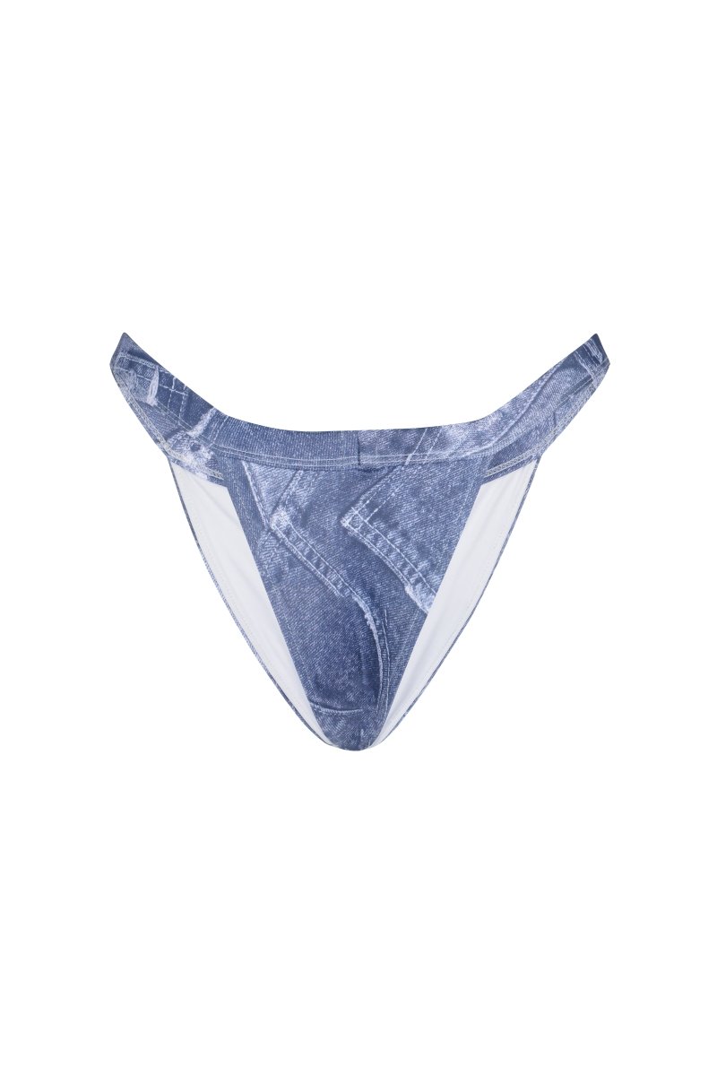 BUSTY BOTTOM DENIM - KISS'N'THRILL bikini, swimwear