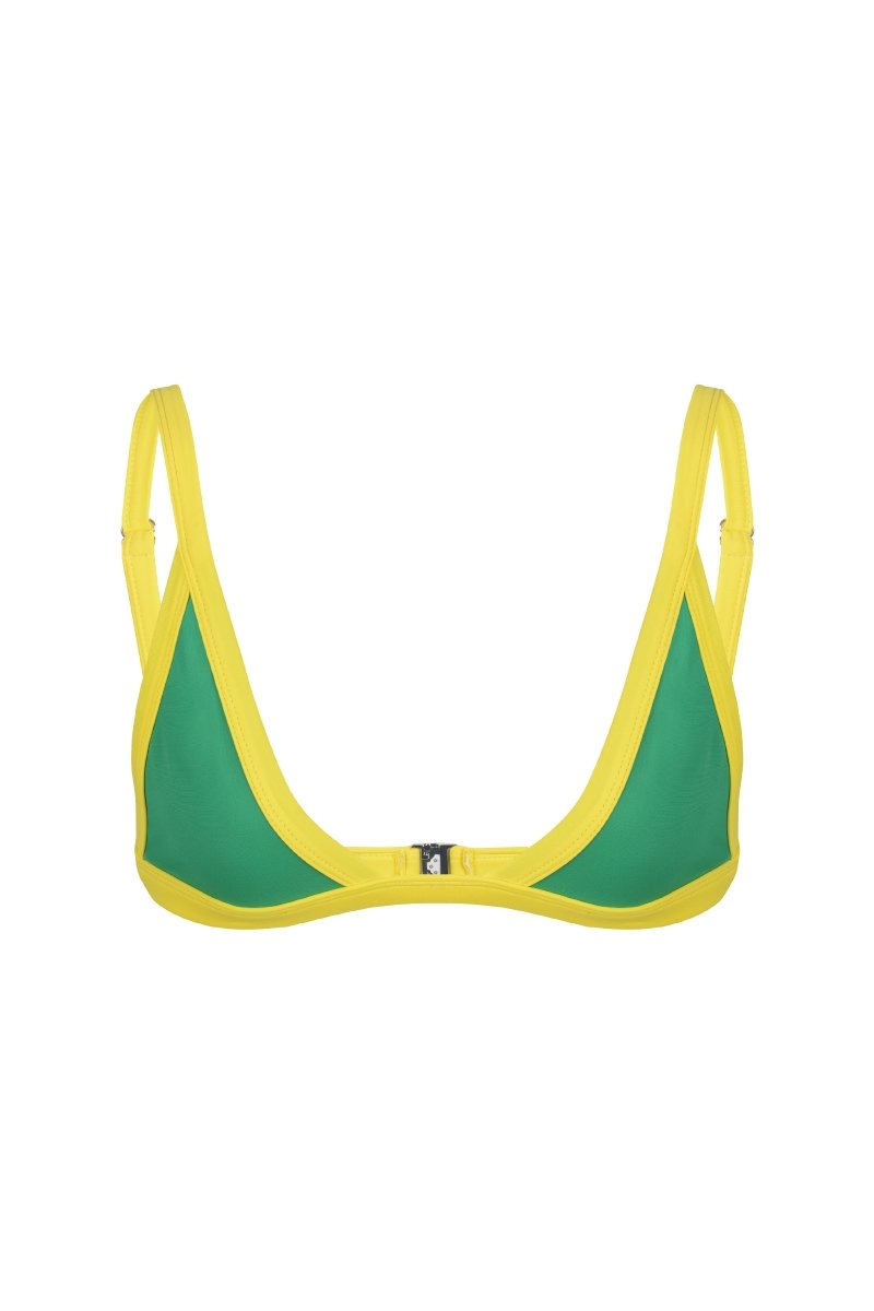 BUSTY TOP GREEN - KISS'N'THRILL bikini, swimwear