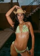 DEMI TOP LIGHT GREEN - KISS'N'THRILL bikini, swimwear