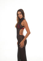 DONNIE DRESS BLACK - KISS'N'THRILL bikini, swimwear