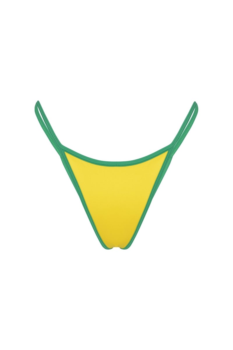 FRIDA BOTTOM YELLOW - KISS'N'THRILL bikini, swimwear