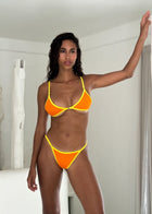 FRIDA TOP ORANGE - KISS'N'THRILL bikini, swimwear