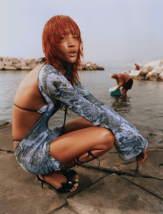 INES DRESS FAIRY LACE FOREST - KISS'N'THRILL bikini, swimwear