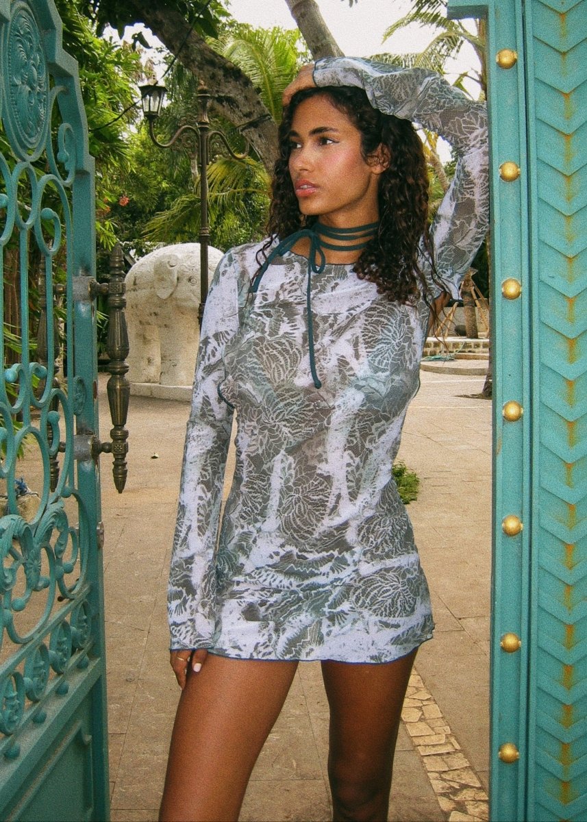 INES DRESS FAIRY LACE FOREST - KISS'N'THRILL bikini, swimwear