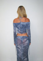 LOTTIE MAXI SKIRT DENIM - KISS'N'THRILL