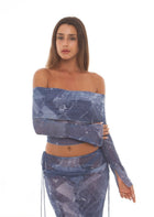 LOTTIE TOP DENIM - KISS'N'THRILL