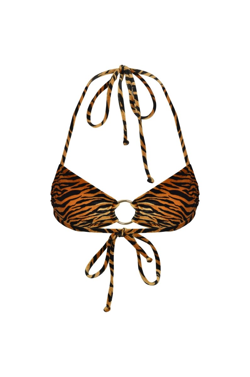 MAWI TOP IN TIGER PRINT - KISS'N'THRILL bikini, swimwear