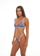 VENEDA TOP DENIM - KISS'N'THRILL