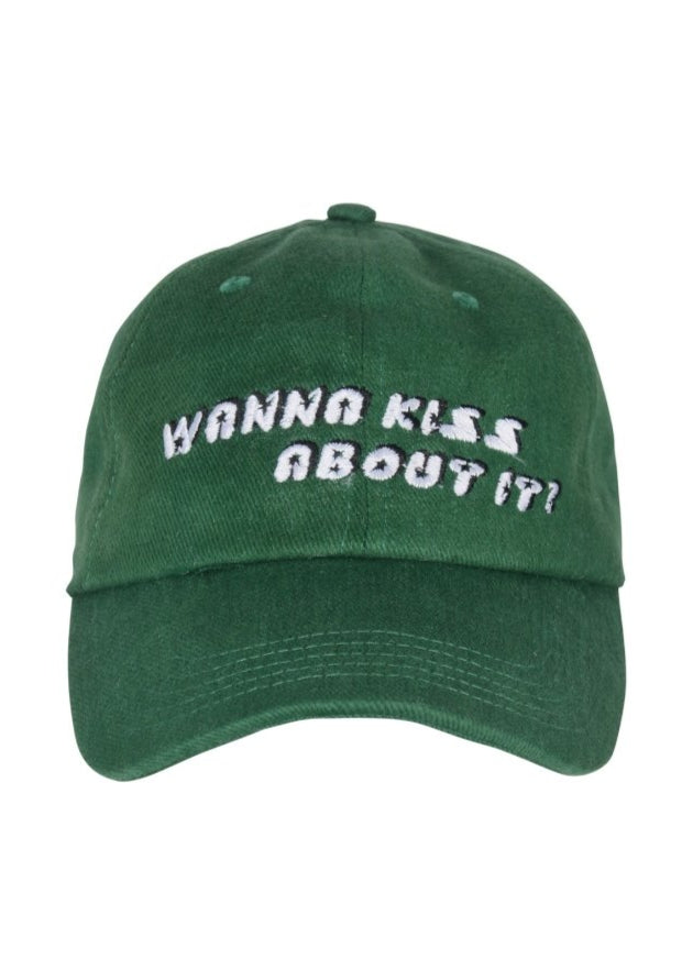 WANNA KISS CAP GREEN - KISS'N'THRILL bikini, swimwear