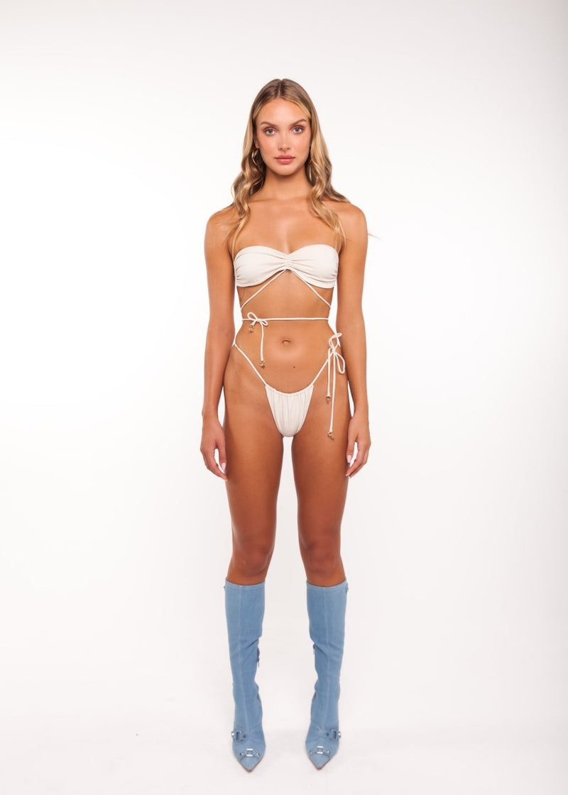 SONIA TOP CREAM - KISS'N'THRILL bikini, swimwear